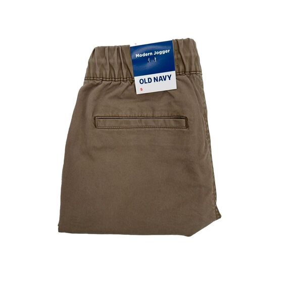 Old Navy Modern Joggers Built-In Flex Pants Sedimentary Brown Men's Small NEW‎ - Picture 1 of 8